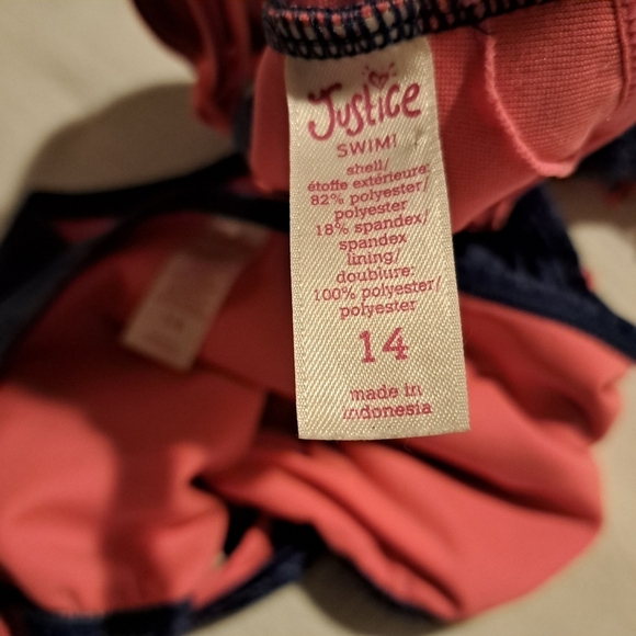 Justice girls size 14 bikini set - Picture 5 of 5
